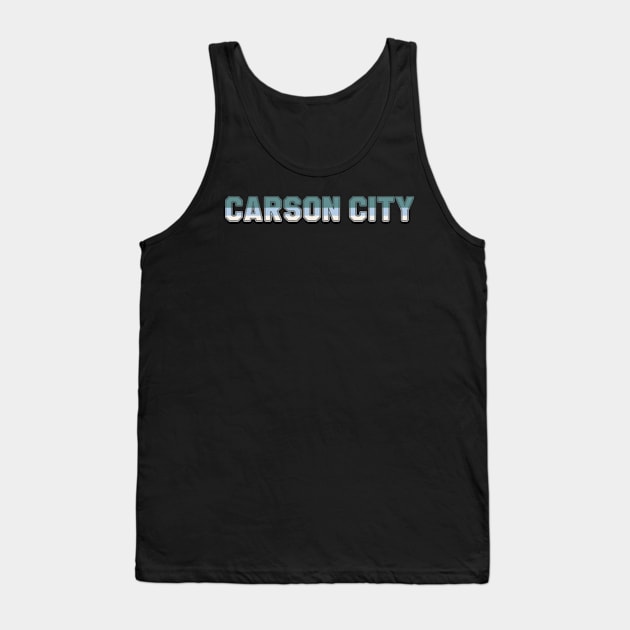 Carson CityColor Hunt Tank Top by ART BY IIPRATMO